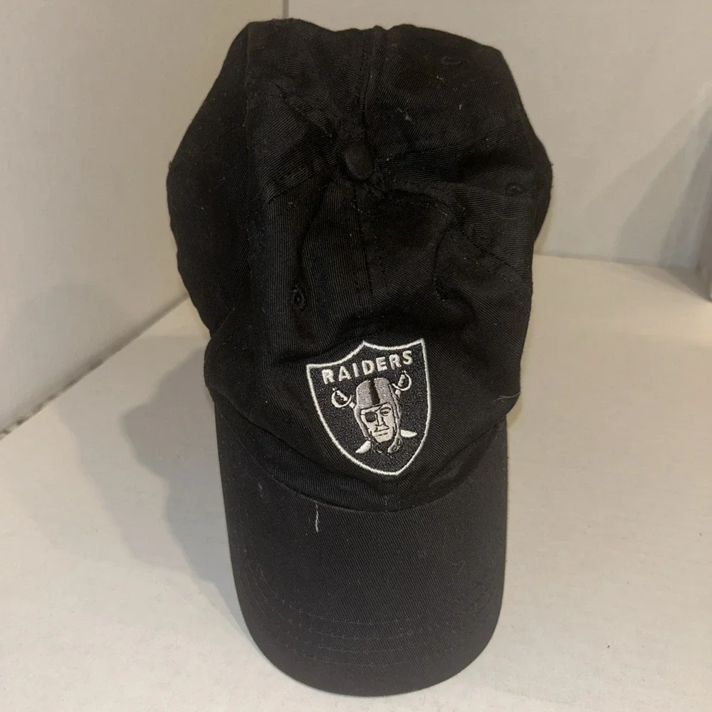 Las Vegas Raiders Fan Face Mask‎ w/ Rally Cap NFL C3